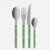 Bistrot Vintage Pearly Garden Green 48 Pieces Cutlery Set 9.25"