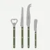 Bistrot Vintage Pearly Dark Green Bistrot Aperitif Set