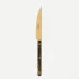 Bistrot Gold Buffalo Faux Buffalo Dinner Knife 9"1/4