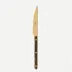 Bistrot Gold Buffalo Faux Buffalo Dessert Knife 8"