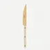 Bistrot Gold Horn Faux Horn Dinner Knife 9"1/4