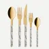 Bistrot Gold Dune Dune Ivory 5 Pieces Cutlery Set