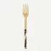 Bistrot Gold Dune Dune Black Serving Fork 10"1/4