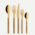 Bistrot Gold Teak Teak 5 Pieces Cutlery Set