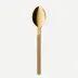 Bistrot Gold Teak Teak Dessert Spoon 7"1/2