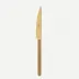 Bistrot Gold Teak Teak Dessert Knife 8"