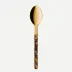 Bistrot Gold Tortoise Faux Tortoise Soup Spoon 8"1/2