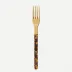 Bistrot Gold Tortoise Faux Tortoise Dinner Fork 8"1/2