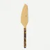 Bistrot Gold Tortoise Faux Tortoise Tart Slicer 10"
