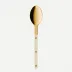 Bistrot Gold Solid Ivory Soup Spoon 8"1/2