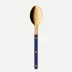 Bistrot Gold Solid Navy Blue Soup Spoon 8"1/2