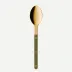 Bistrot Gold Solid Green Fern Soup Spoon 8"1/2