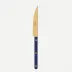 Bistrot Gold Solid Navy Blue Dinner Knife 9"1/4