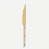 Bistrot Gold Solid Light Kaki Dinner Knife 9"1/4