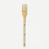 Bistrot Gold Solid Light Kaki Salad Fork 7"1/2