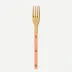 Bistrot Gold Solid Nude Pink Salad Fork 7"1/2