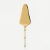 Bistrot Gold Solid Ivory Tart Server 10"