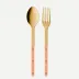 Bistrot Gold Solid Nude Pink Serving Set 10"1/4
