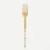 Bistrot Gold Solid Ivory Serving Fork 10"1/4