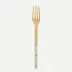 Bistrot Gold Solid Light Kaki Serving Fork 10"1/4