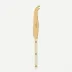 Bistrot Gold Solid Ivory Cheese Knife Large 9"1/2