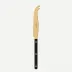 Bistrot Gold Solid Black Cheese Knife Large 9"1/2