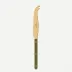 Bistrot Gold Solid Green Fern Cheese Knife Large 9"1/2