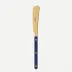 Bistrot Gold Solid Navy Blue Butter Knife 7"3/4