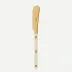 Bistrot Gold Solid Ivory Butter Spreader 5"1/2