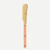 Bistrot Gold Solid Nude Pink Butter Spreader 5"1/2
