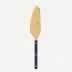 Bistrot Gold Solid Navy Blue Tart Slicer 10"