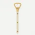 Bistrot Gold Solid Ivory Bottle Opener 6"1/4