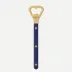 Bistrot Gold Solid Navy Blue Bottle Opener 6"1/4