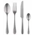 Marius Stainless Steel 4-Pc Setting (Dinner Knife, Dinner Fork, Soup Spoon, Teaspoon)