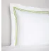 Grande Hotel Boudoir Sham 12 x 16 White/Fern