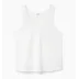 Caricia White/White Swing Tank Top Extra Small