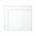 Pettine Full/Queen Flat Sheet 96 x 114 White/Tin