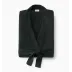 Uomo Black Men's Cashmere Robe - Extra Large