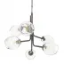Caledonia Natural Iron Chandelier with 6 Globes (Special Order)