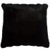 Black Mink Fur 12 x 24 in Pillow
