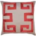 Empire Linen Red Ribbon 22 x 22 in Pillow
