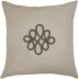 Imperial Linen Taupe Crest 12 x 24 in Pillow