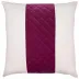 Lennox Birch Quilted Fuchsia Band 12 x 24 in Pillow