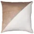 Lux Cashmere And Slubby Linen Bone 20 x 20 in Pillow
