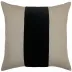 Ming Linen Black Velvet Band 12 x 24 in Pillow