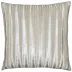 Stripe Velvet Ivory 20 x 20 in Pillow