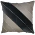 Westend Linen Dark Grey Velvet 20 x 20 in Pillow