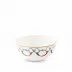 Wellington Bit Pattern Bone China Round Cereal / Dip Bowl