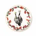 Norwood Narragansett Turkey Pattern Bone China Round Salad Plate