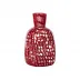 Occhi by Tobia Scarpa Crystal/Coral 21 Cm Vase